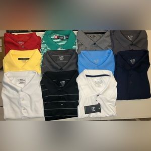 Golf polo Shirt Bundle (11) size XXL